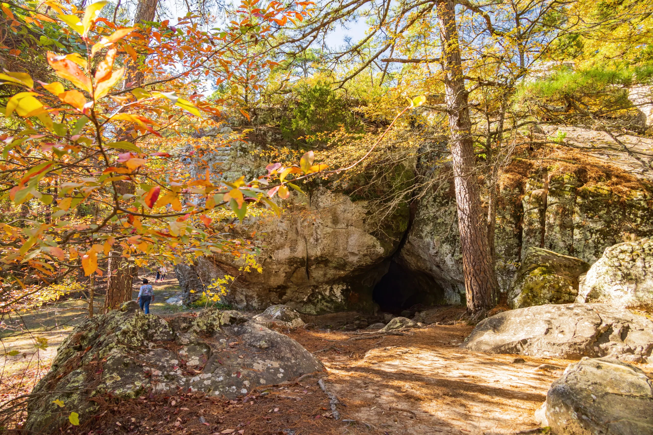 Robbers Cave State Park near Wilburton.