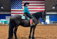 The Art of Partnership Inola dressage trainer Patty Couch and her Friesian gelding Gallant Prince Von G have been competing at the Championship Show since its debut. Prince earned WDAA’s Super Horse title in 2026.